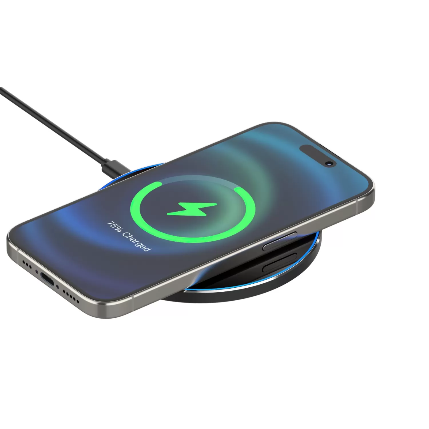 Snug 15W Wireless Charger - Black - Image 8