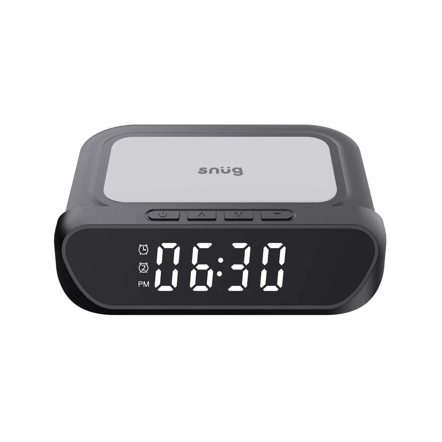 Snug 15W Wireless Clock Pad Charger - Black - Image 4