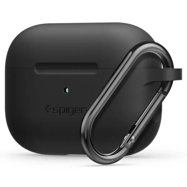 Apple Airpods Pro Spigen Silicone Fit Case Black