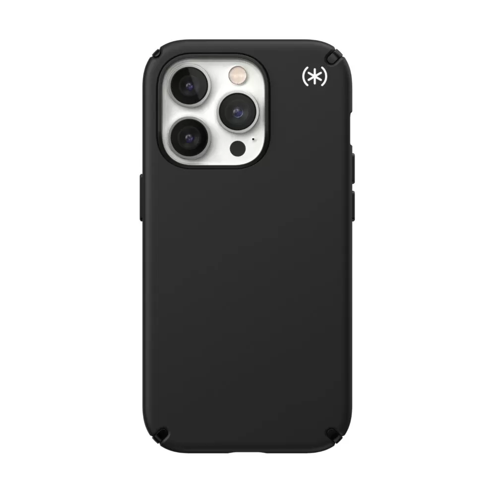 Speck Presidio2 Pro Magsafe Cell Phone Case for the Apple iPhone 14 Pro Black