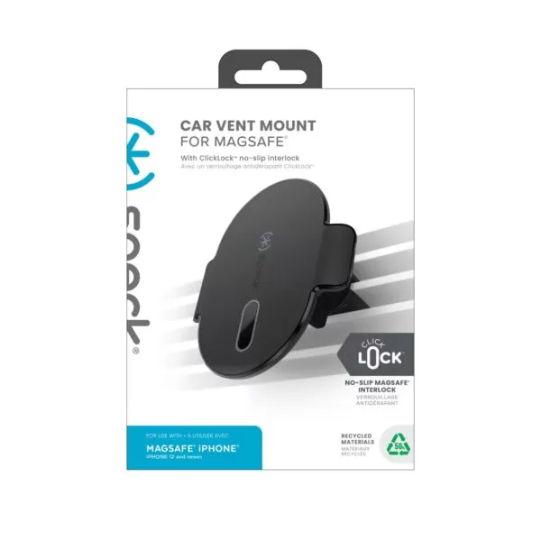 Speck Black Car Vent Mount MagSafe Phone Holder - Image 8