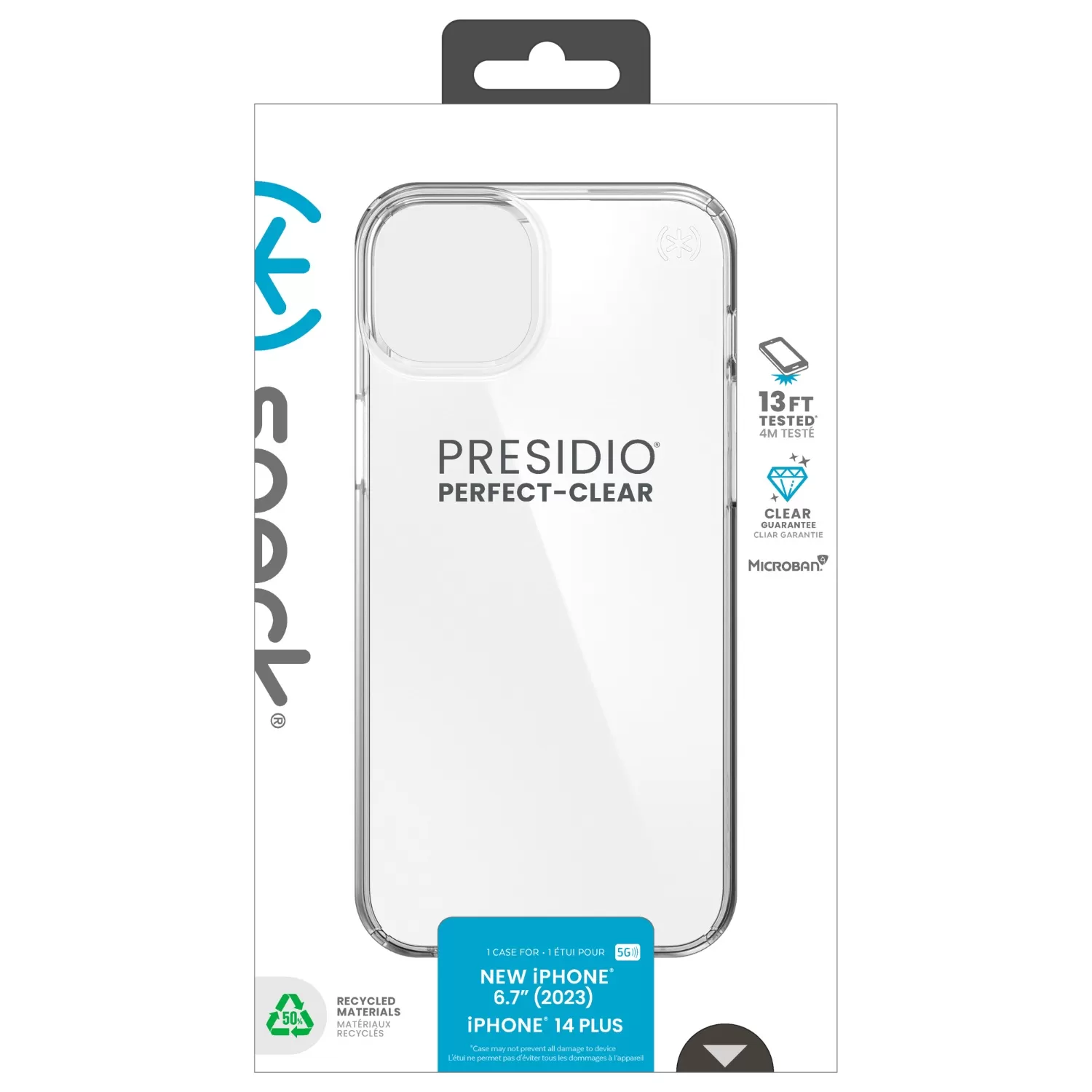 Apple iPhone 15 Plus Speck Presidio Perfect Clear Case - Image 4