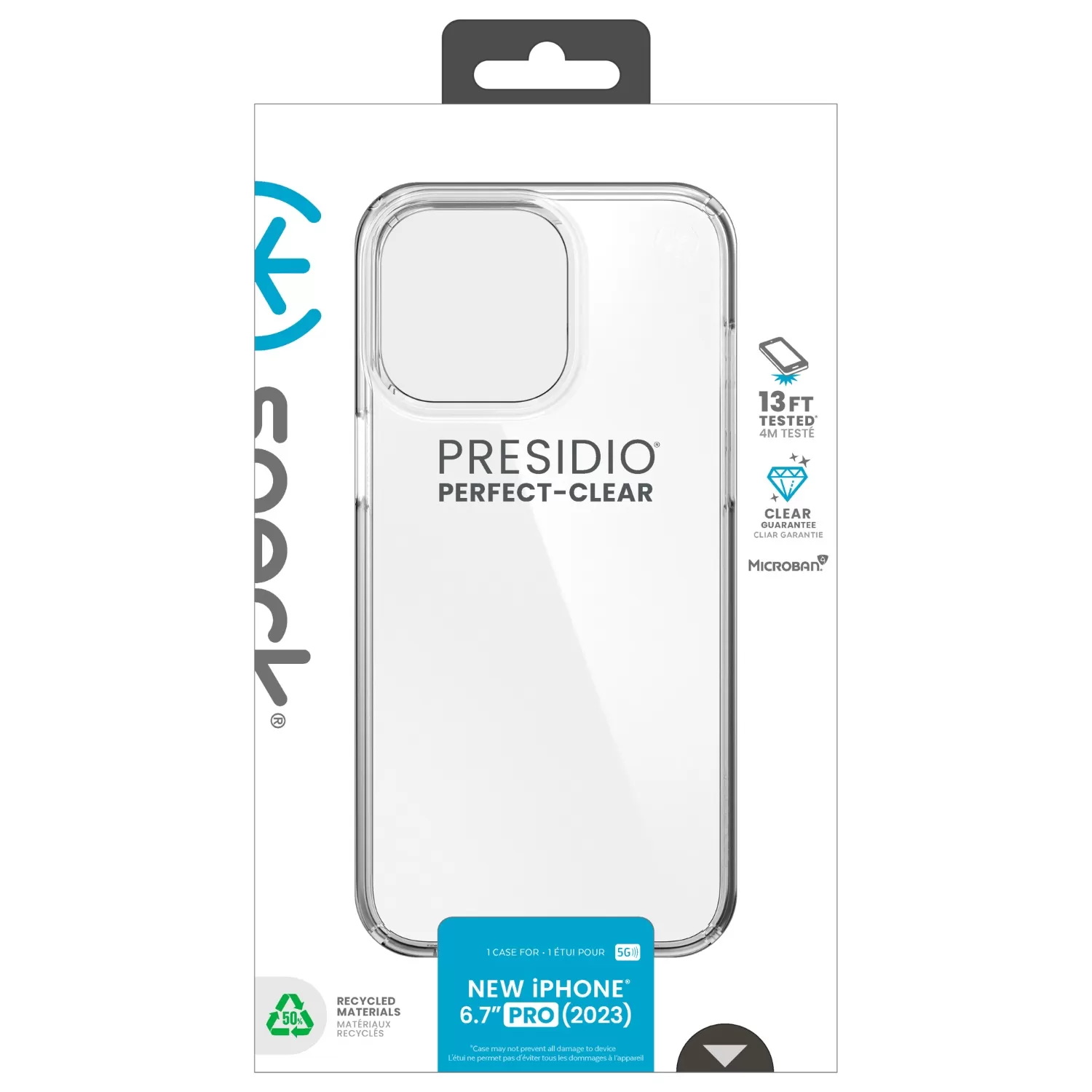 Apple iPhone 15 Pro Max Speck Presidio Perfect Clear Case - Image 4