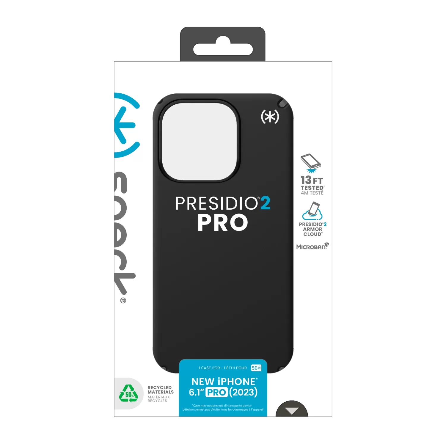 Apple iPhone 15 Pro Speck Presidio2 Pro Case – Black - Image 4
