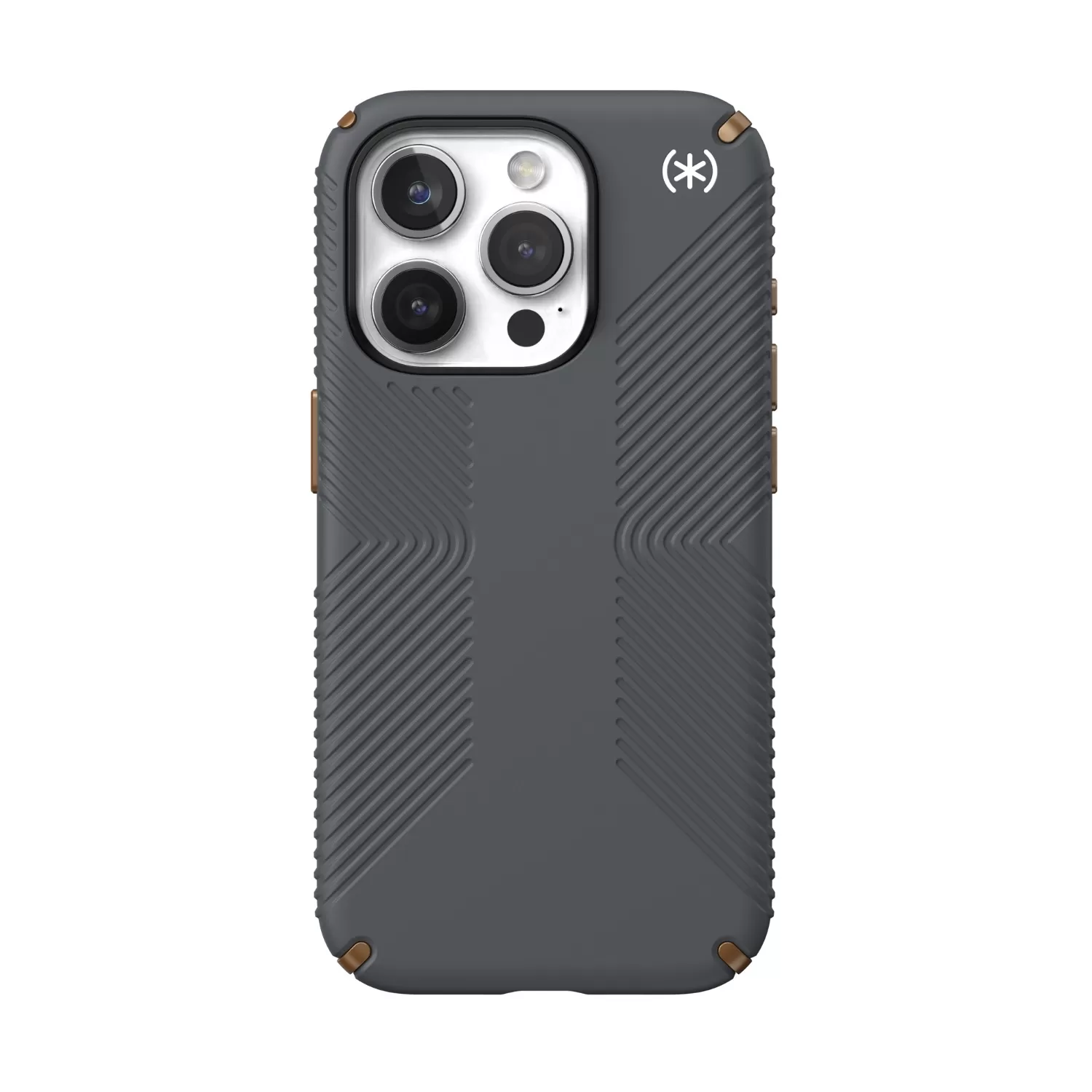 Apple iPhone 15 Pro Speck Presidio2 Grip Case – Grey