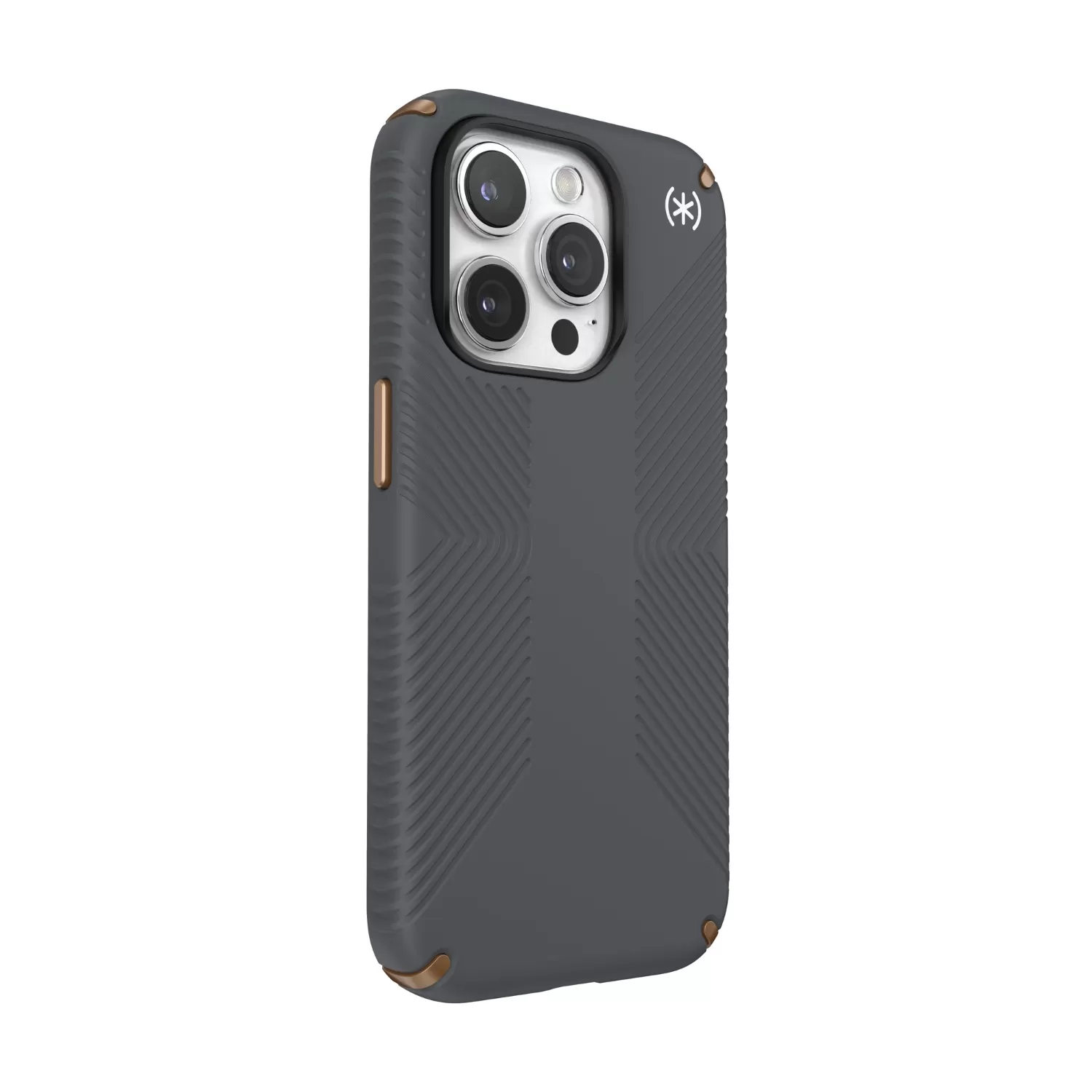 Apple iPhone 15 Pro Speck Presidio2 Grip Case – Grey - Image 3