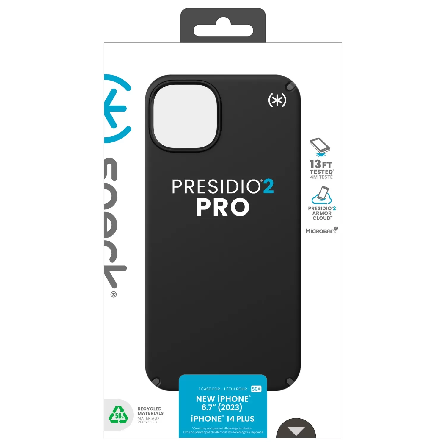 Apple iPhone 15 Plus Speck Presidio2 Pro Case – Black - Image 4