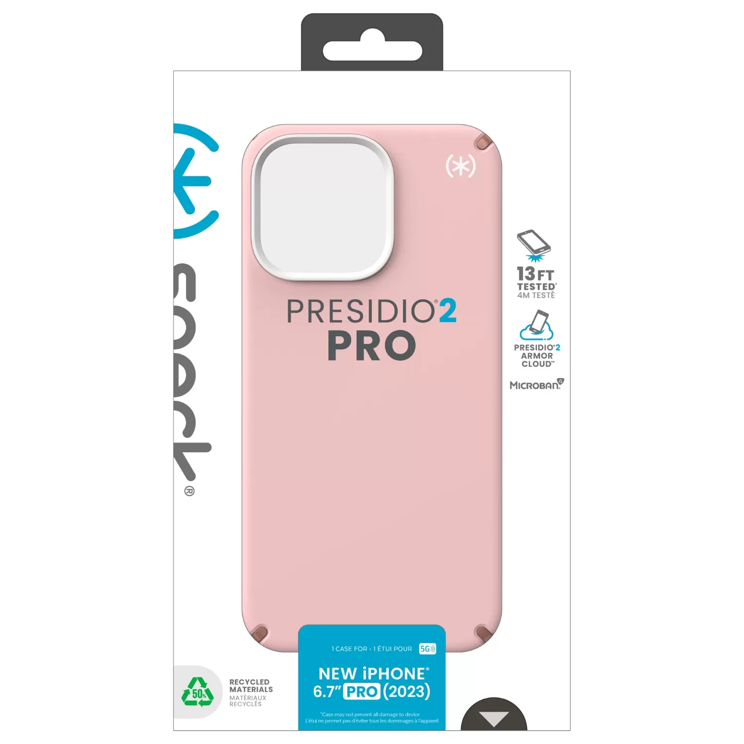 Apple iPhone 15 Pro Max Speck Presidio2 Pro Case – Pink - Image 4