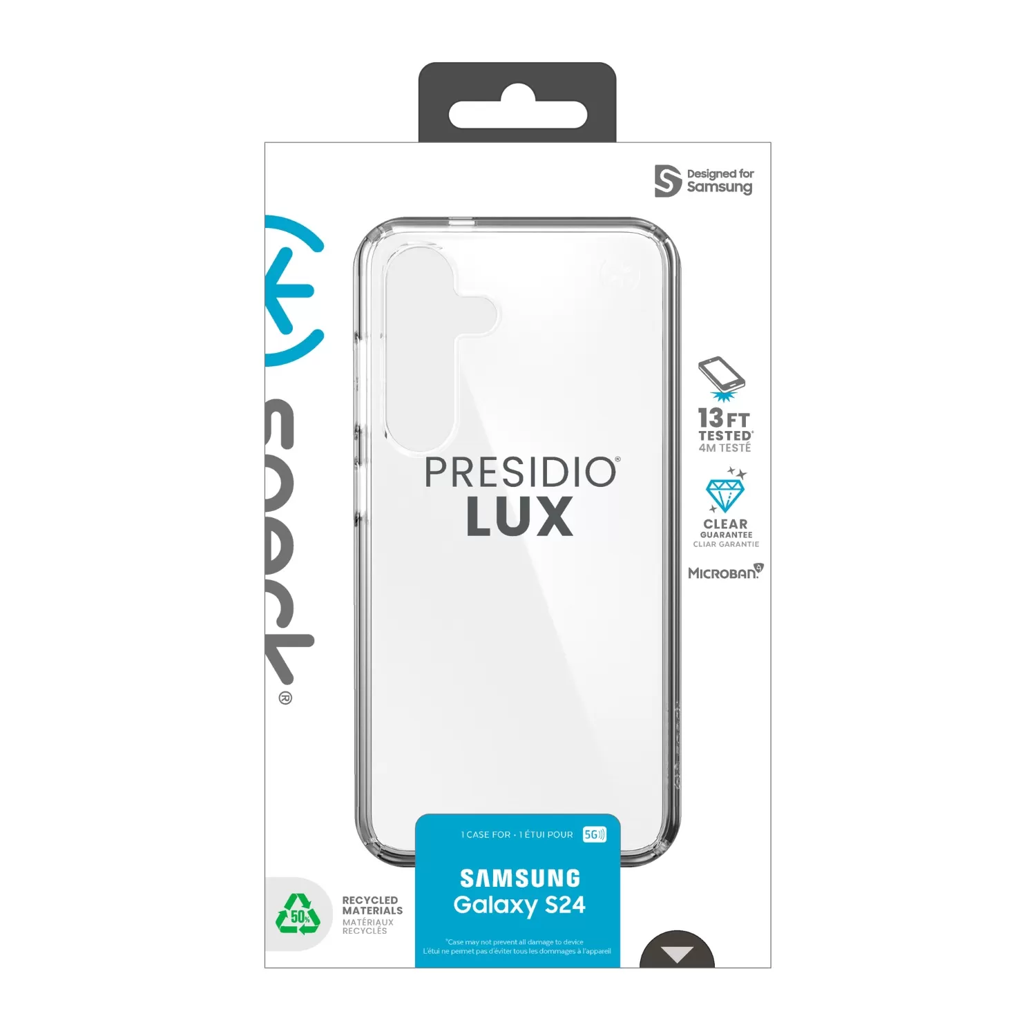 Samsung Galaxy S24 Speck Presidio Perfect Clear Case - Image 4