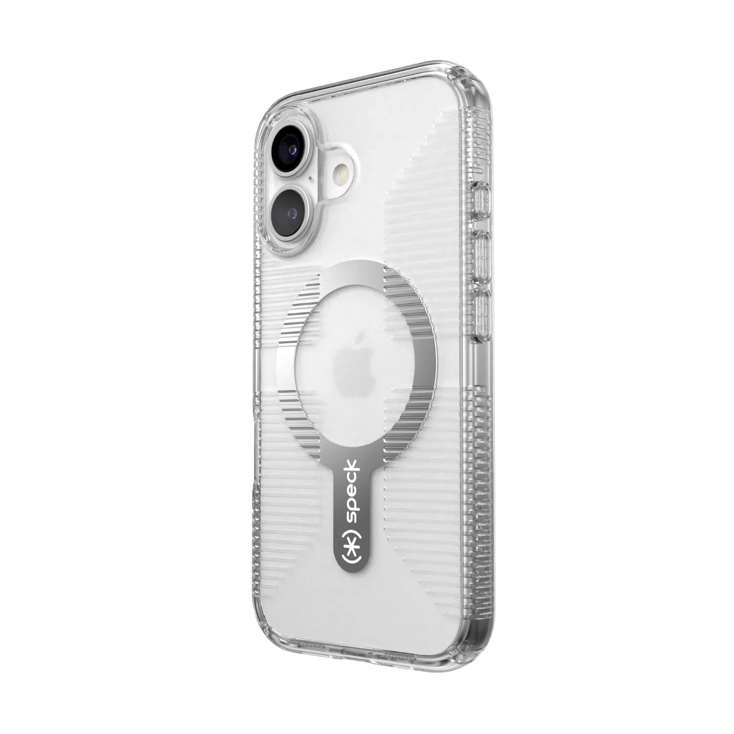 Apple iPhone 16 Speck Gemshell Grip MagSafe Case – Clear - Image 2
