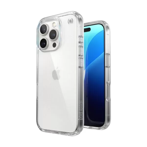 iPhone 16 Pro Case - Speck Presidio Perfect Clear Cover - Clear - Image 5