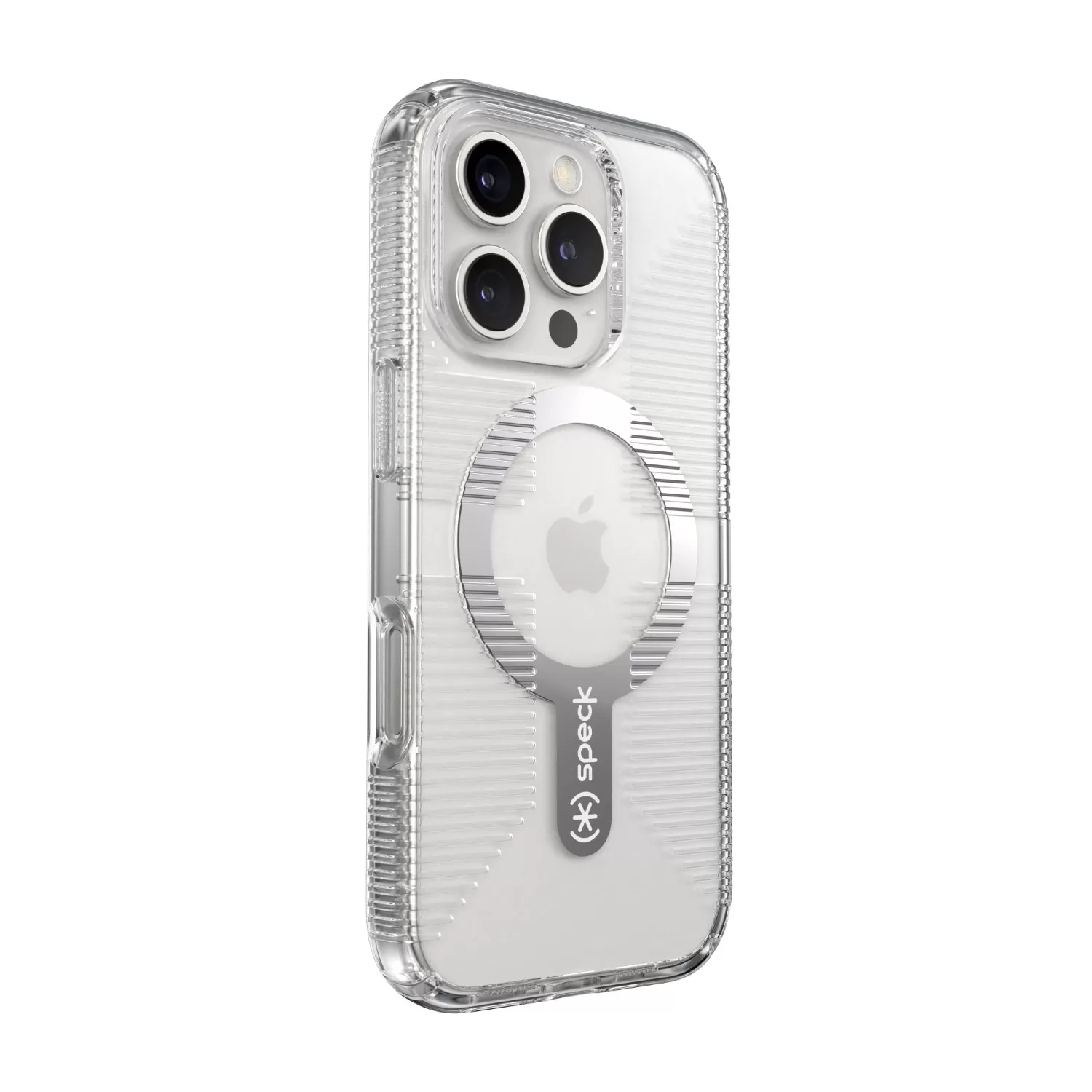 Apple iPhone 16 Pro Speck Gemshell Grip MagSafe Case – Clear - Image 3