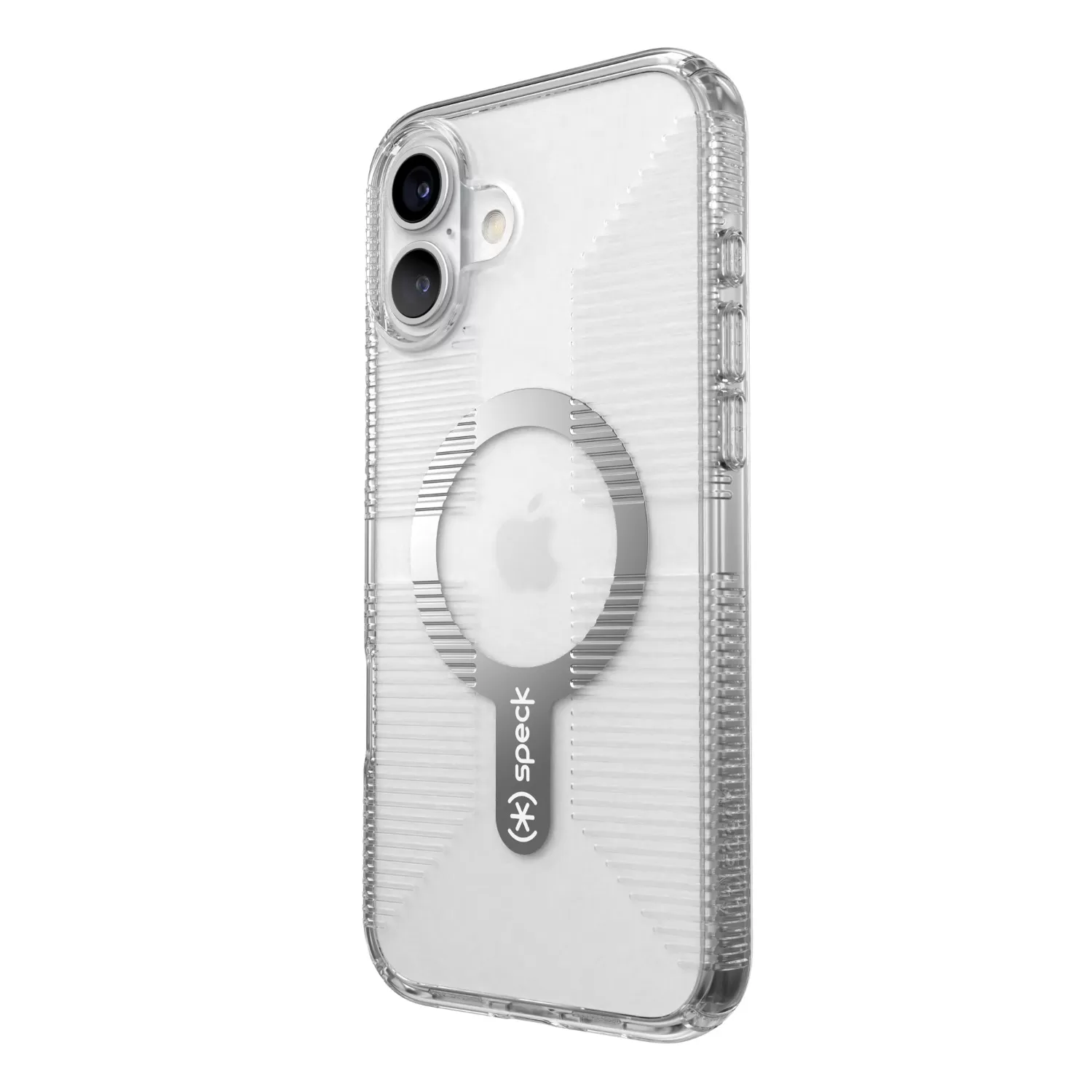 Apple iPhone 16 Plus Speck Gemshell Grip MagSafe Case – Clear - Image 2