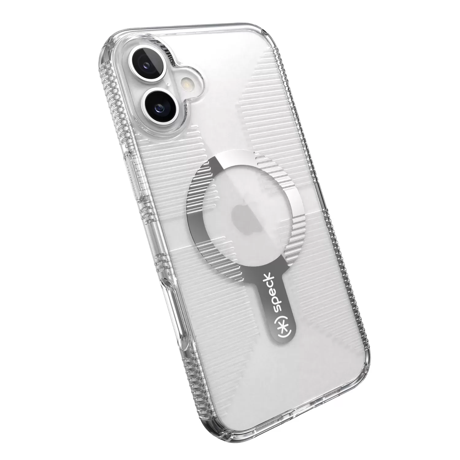 Apple iPhone 16 Plus Speck Gemshell Grip MagSafe Case – Clear - Image 4