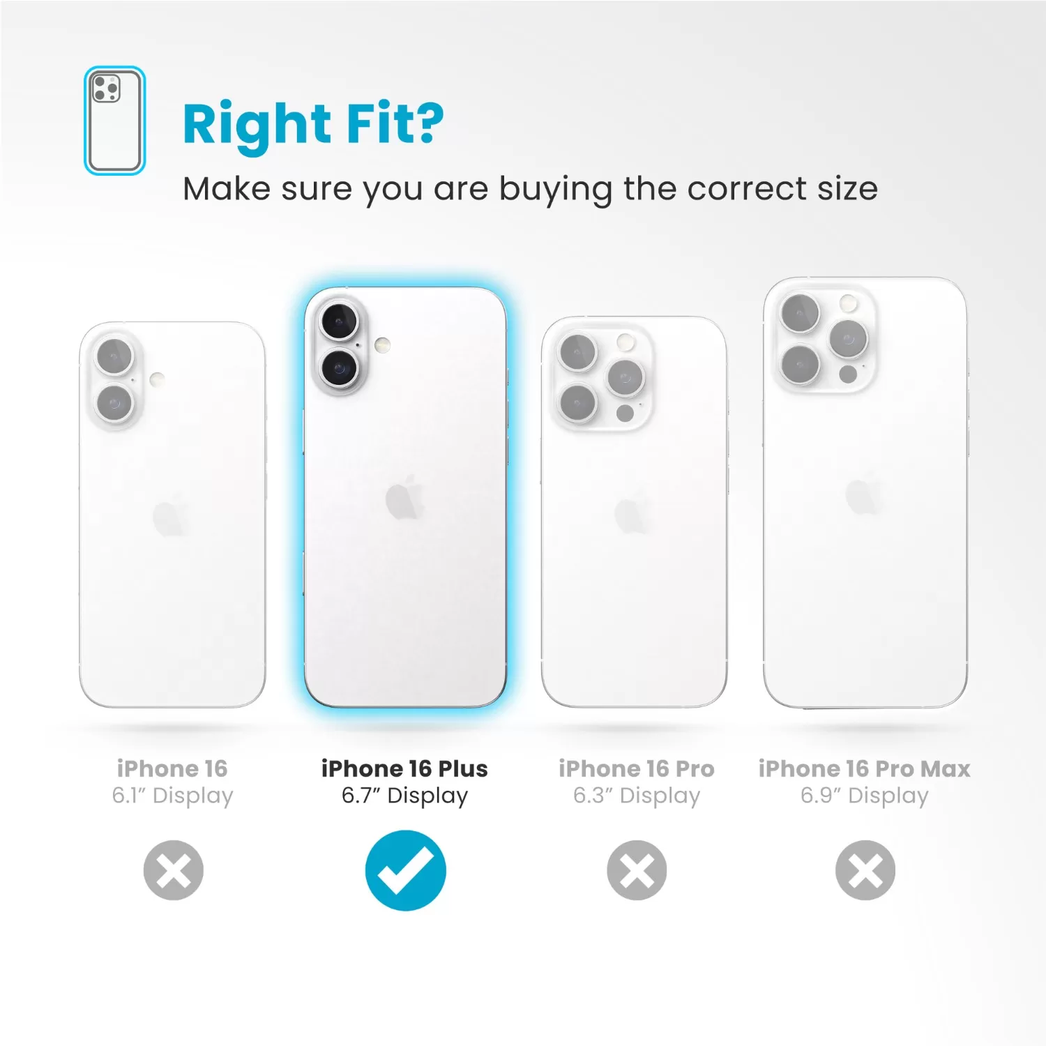 Apple iPhone 16 Plus Speck Gemshell Grip MagSafe Case – Clear - Image 8