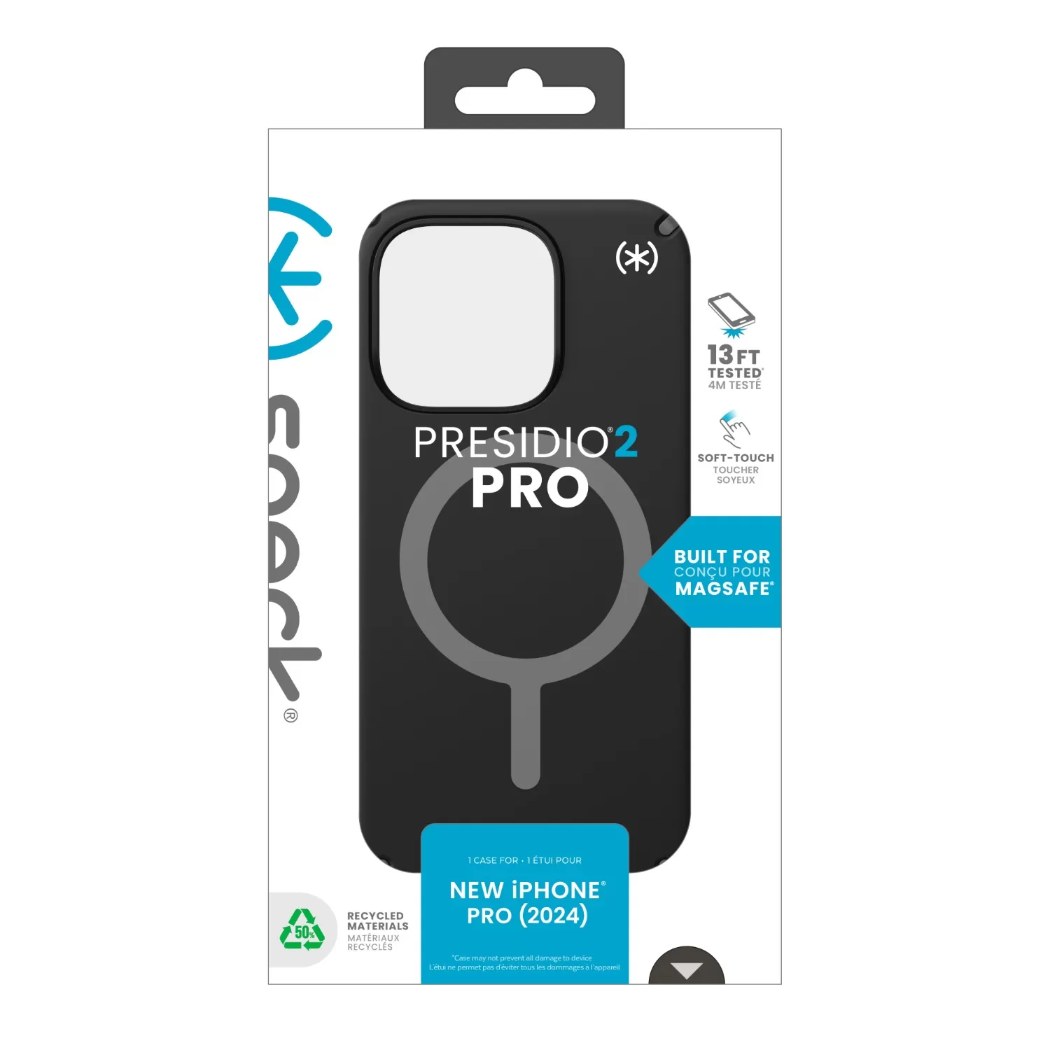 Apple iPhone 16 Pro Speck Presidio2 Pro MagSafe Case – Black - Image 9