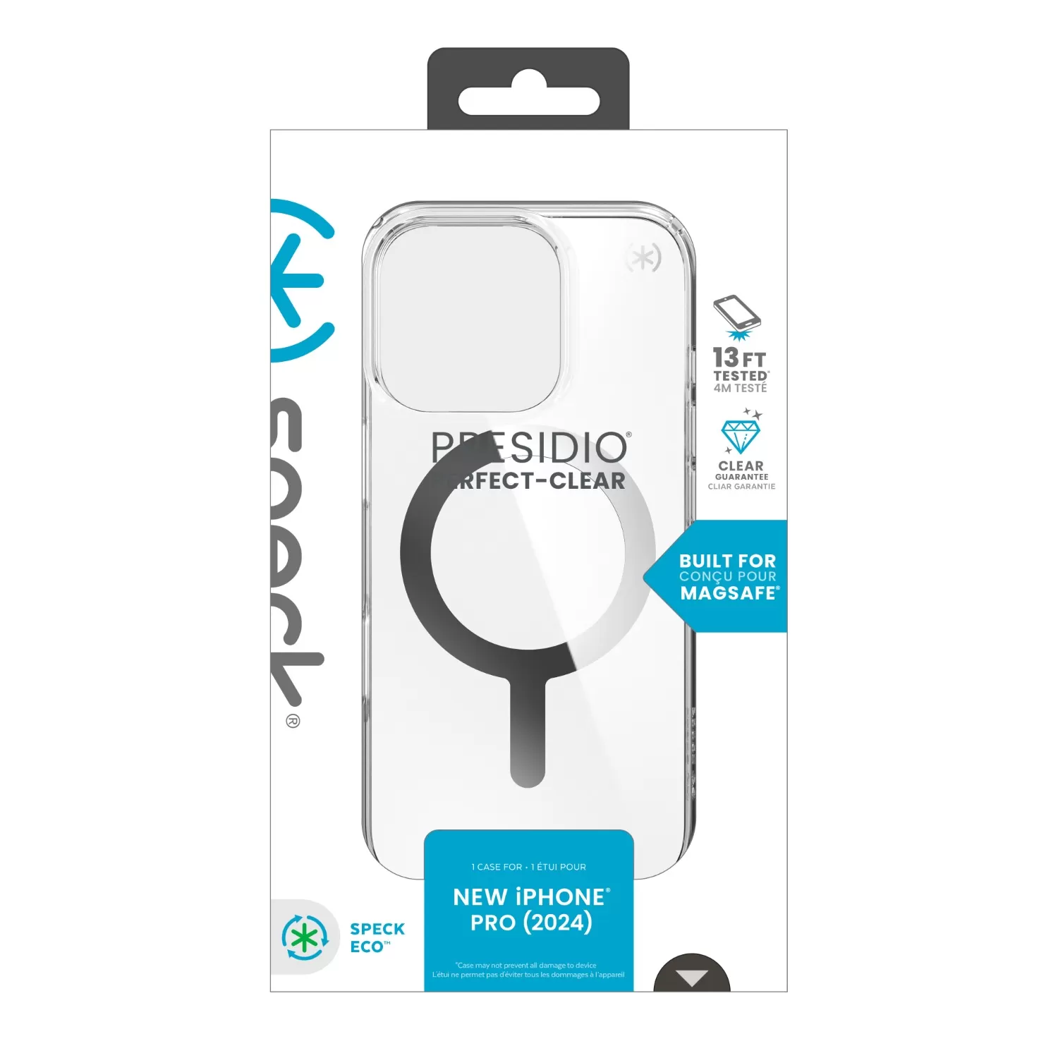 Apple iPhone 16 Pro Speck Presidio Perfect Clear MagSafe Case - Image 9