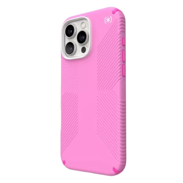 Speck Apple iPhone 16 Pro Max True Shocking Presidio2 Grip MagSafe Case - True Pink and Shocking Pink - Image 2