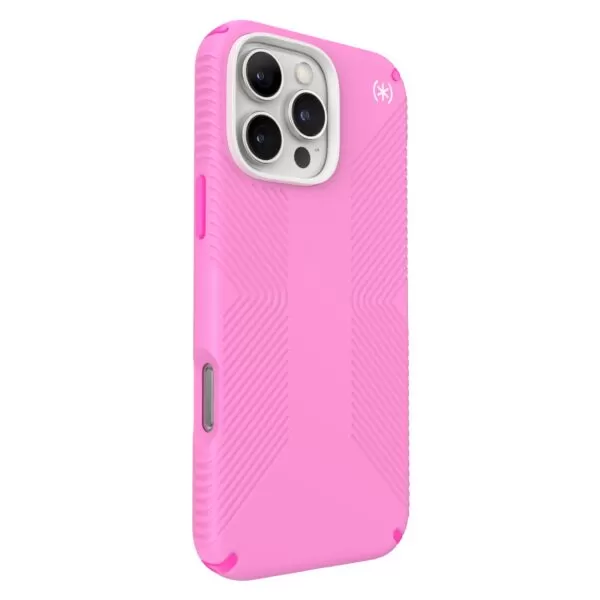 Speck Apple iPhone 16 Pro Max True Shocking Presidio2 Grip MagSafe Case - True Pink and Shocking Pink - Image 3