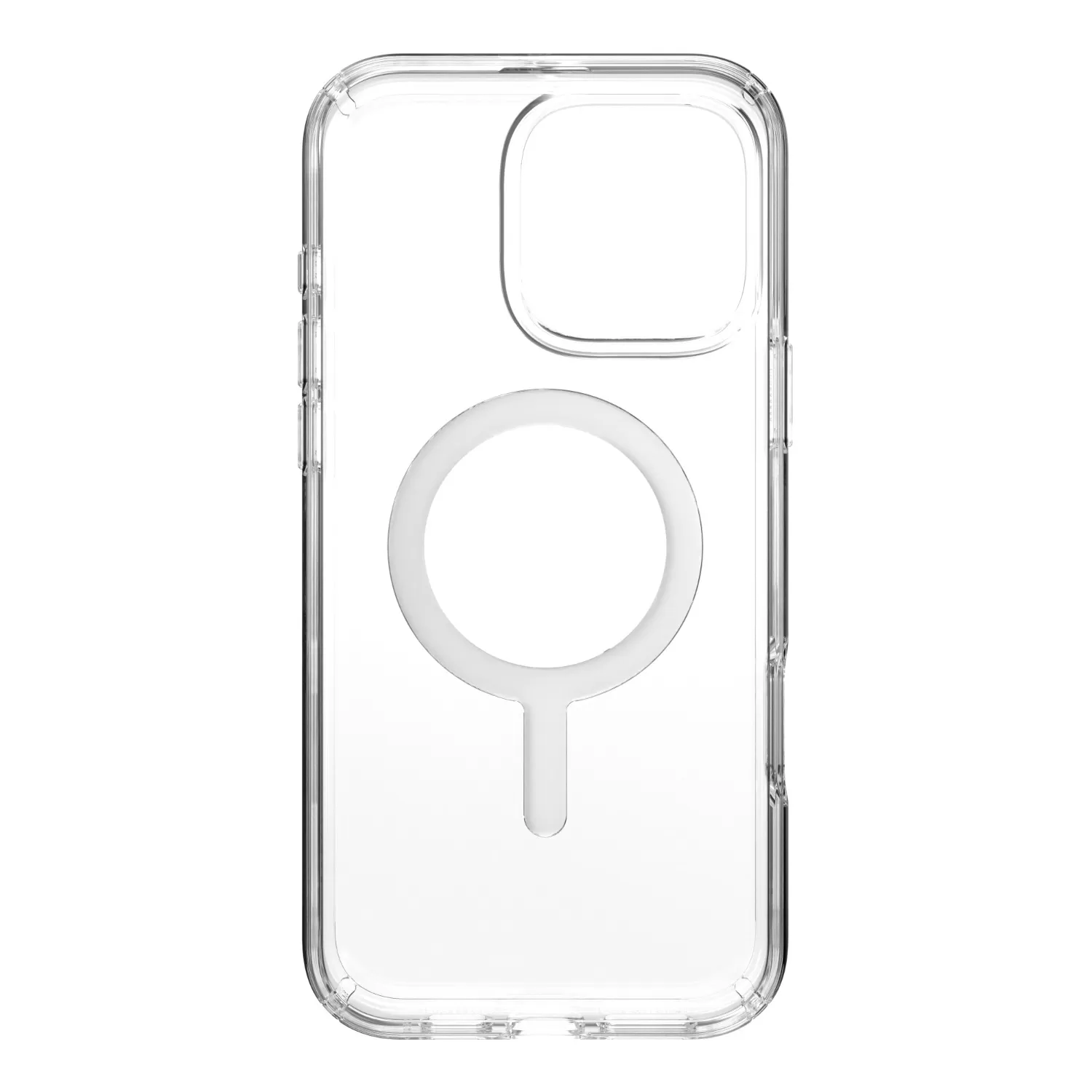 Transparent Speck Presidio Perfect Clear MagSafe case for Apple iPhone 16 Pro Max, anti-yellowing protective back cover