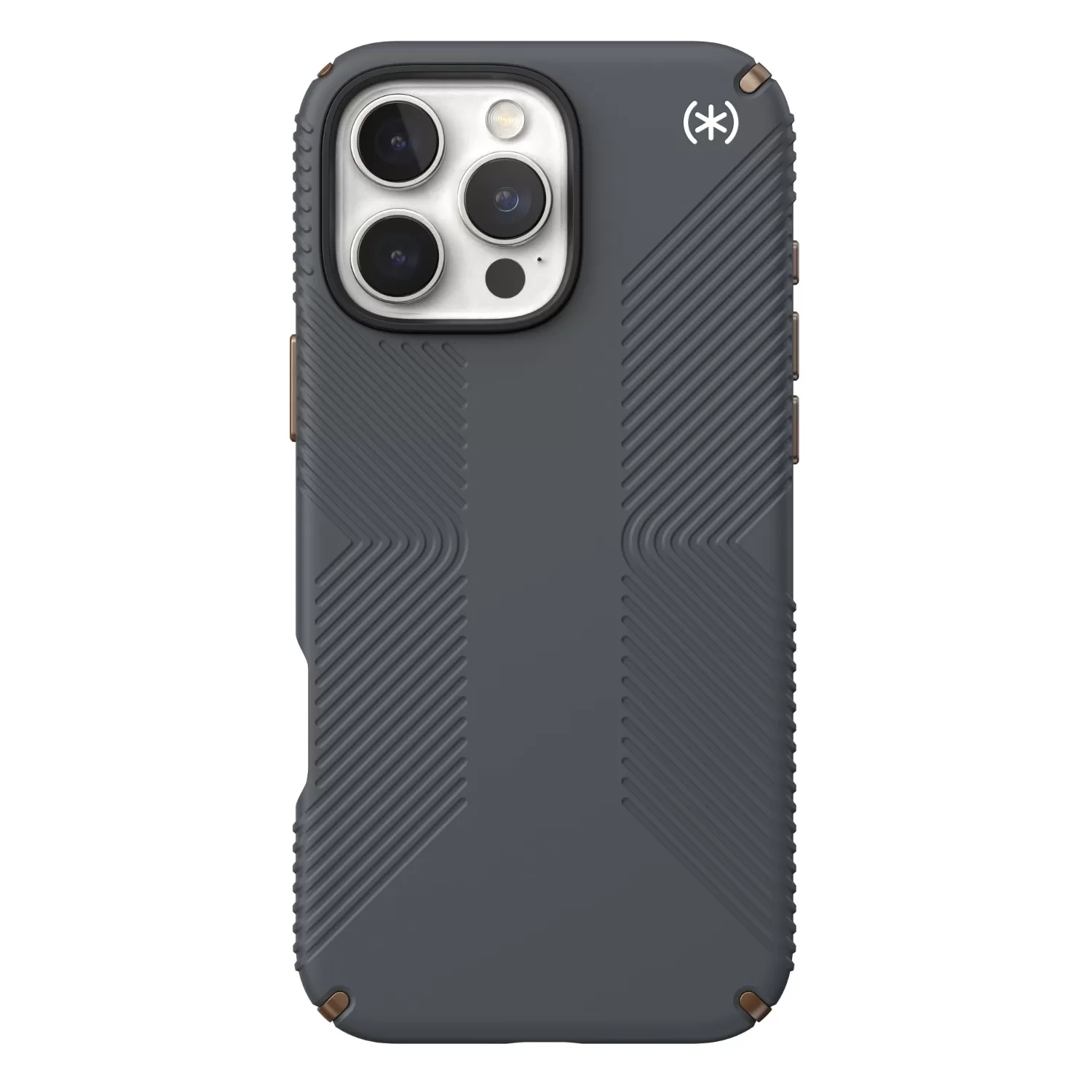 Apple iPhone 16 Pro Max Speck Presidio2 Grip Case – Grey and Bronze