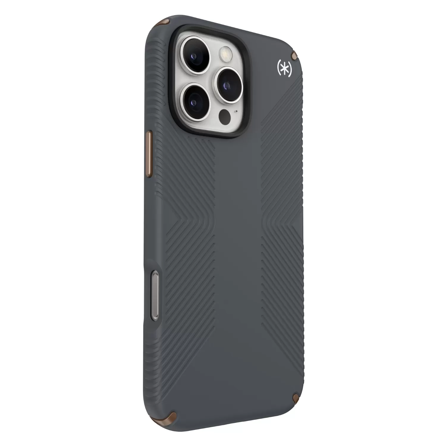 Apple iPhone 16 Pro Max Speck Presidio2 Grip Case – Grey and Bronze - Image 3