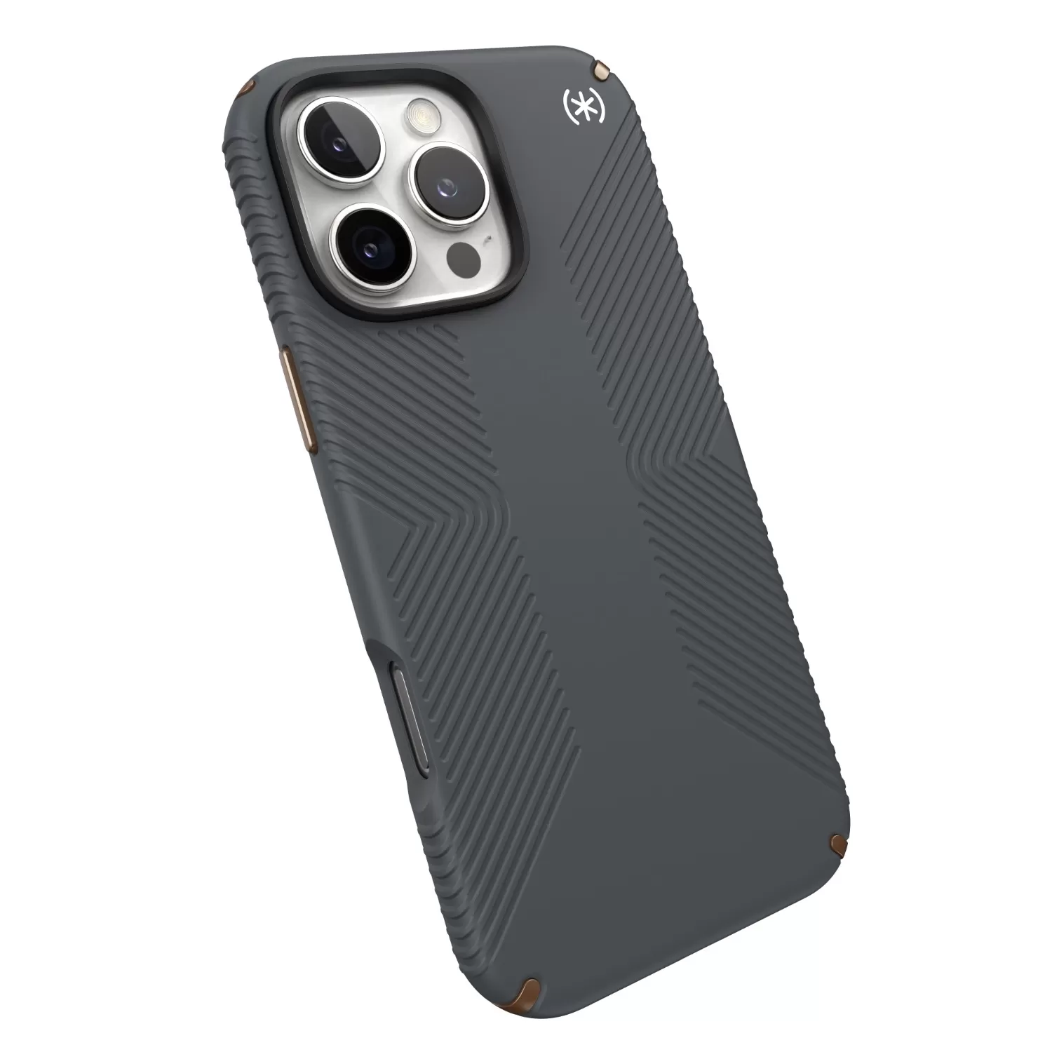 Apple iPhone 16 Pro Max Speck Presidio2 Grip Case – Grey and Bronze - Image 4