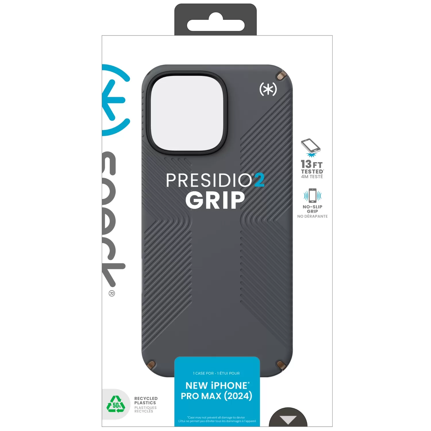 Apple iPhone 16 Pro Max Speck Presidio2 Grip Case – Grey and Bronze - Image 9