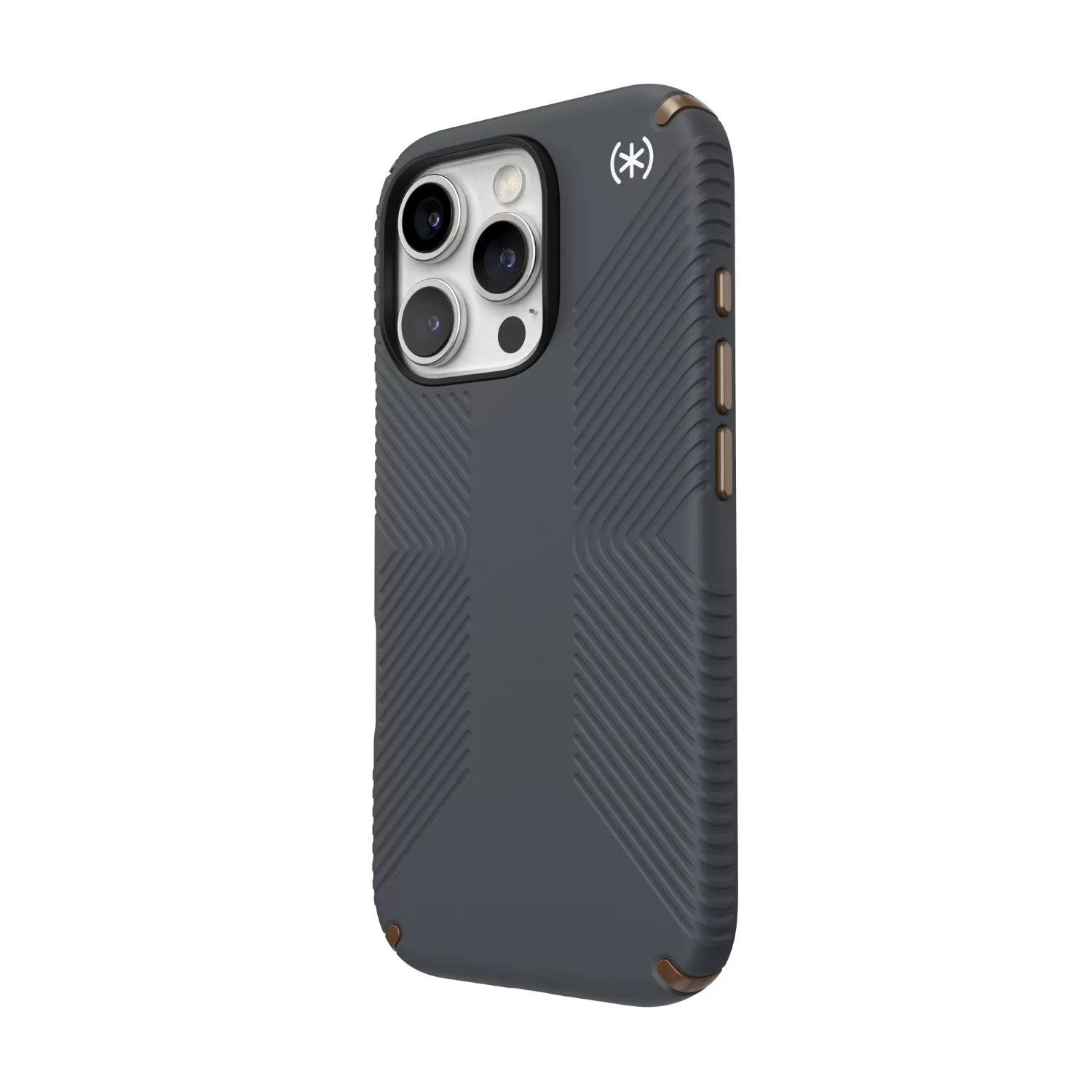 Apple iPhone 16 Pro Speck Presidio2 Grip Case – Grey - Image 2