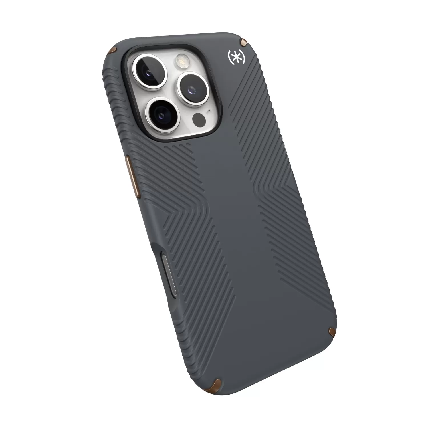 Apple iPhone 16 Pro Speck Presidio2 Grip Case – Grey - Image 4