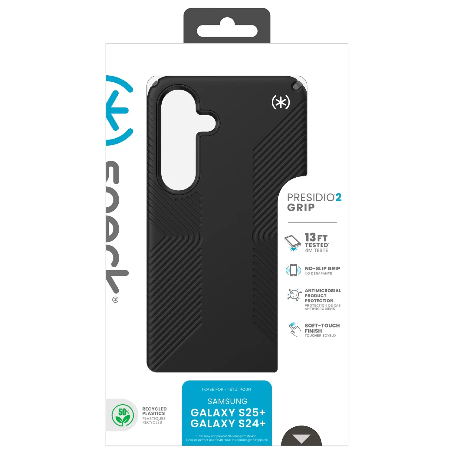 Samsung Galaxy S25+ Speck Presidio2 Grip Case – Black - Image 11