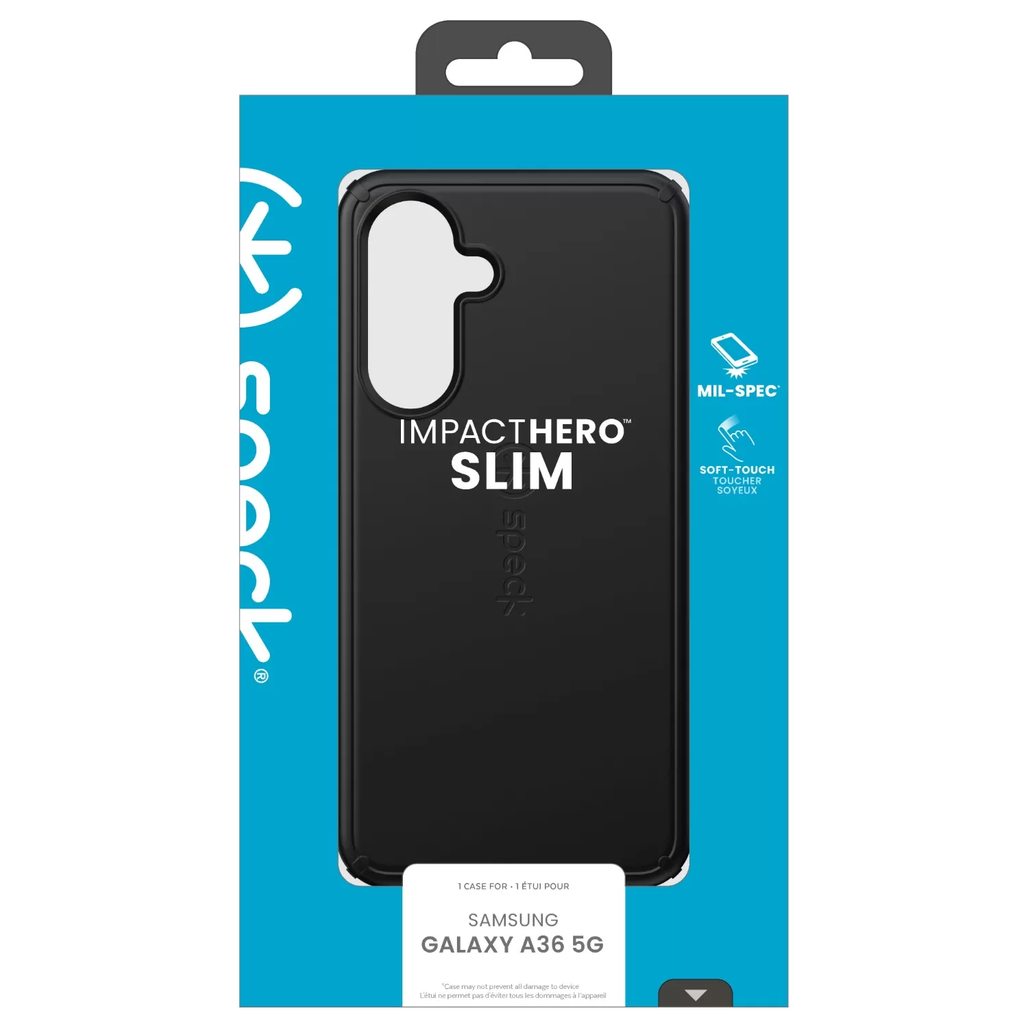 Samsung Galaxy A36/A56 Speck IMPACTHERO Slim Case – Black - Image 7
