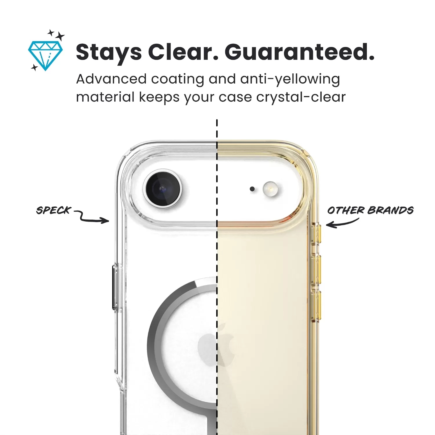 Apple iPhone Air Speck Presidio Perfect Clear MagSafe Case - Image 9