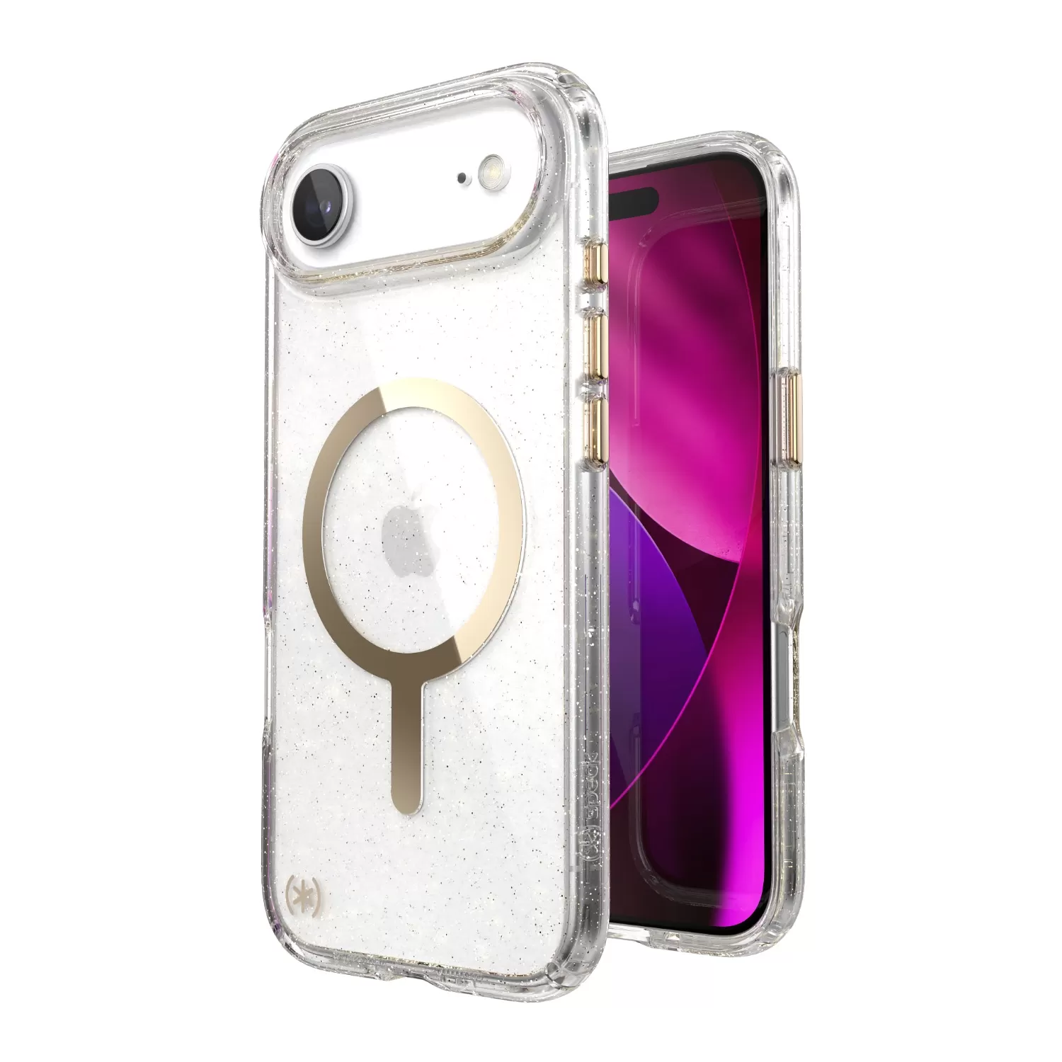 Apple iPhone Air Speck Presidio Lux MagSafe Case – Gold & Glitter - Image 7