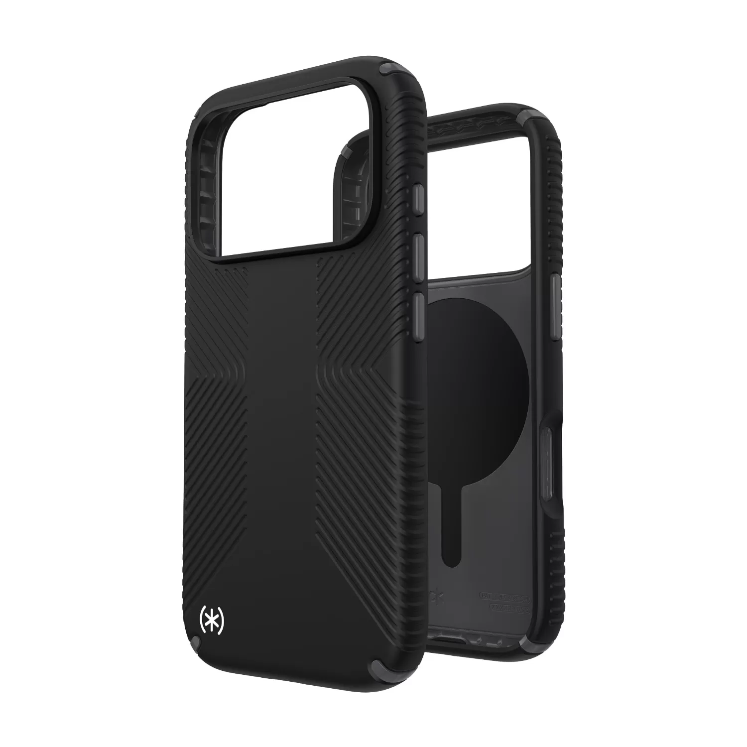 Apple iPhone 17 Pro Speck Presidio2 Grip MagSafe Case – Black & Slate Grey - Image 2