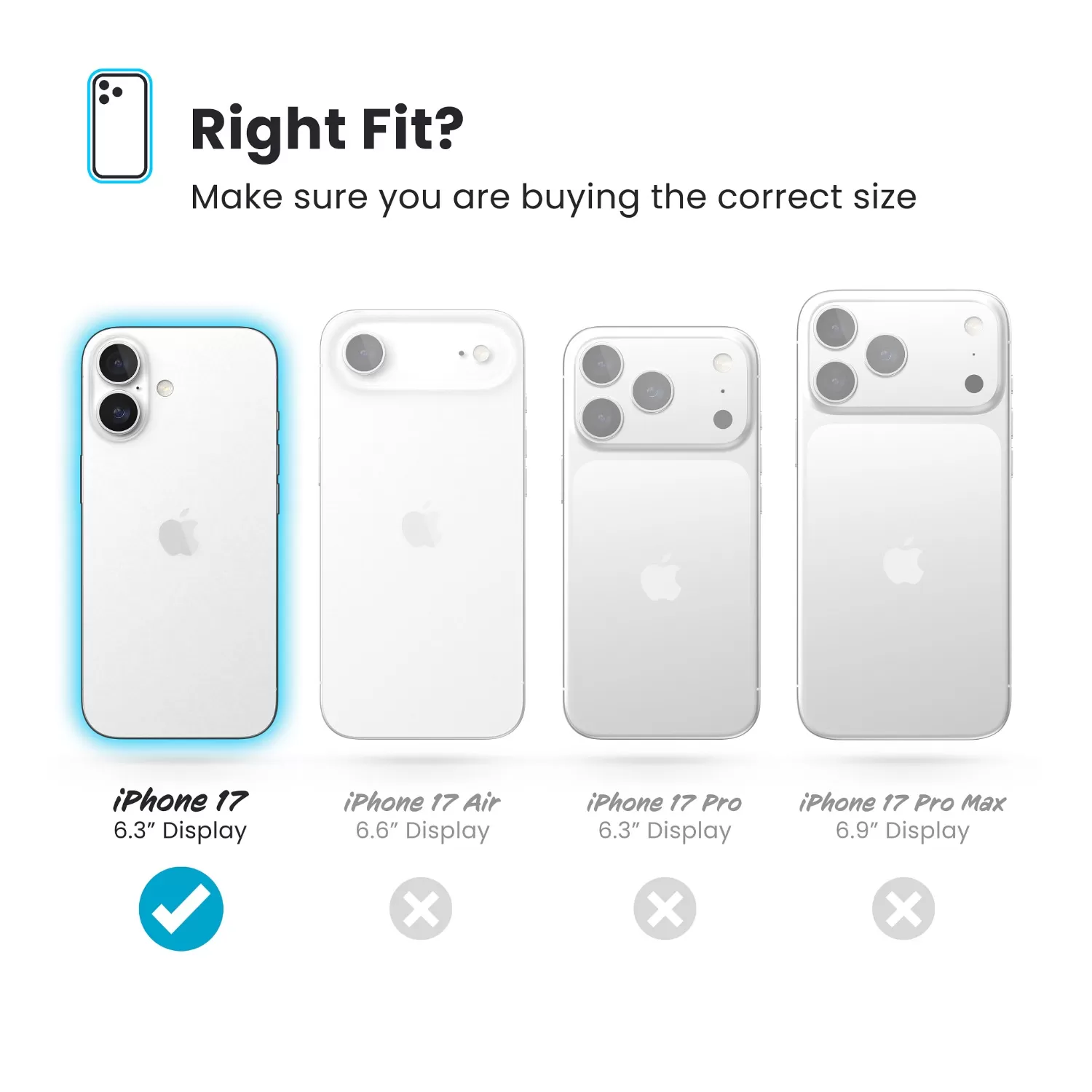 Apple iPhone 17 Speck Presidio2 Pro MagSafe Case – Blue & Silver - Image 9