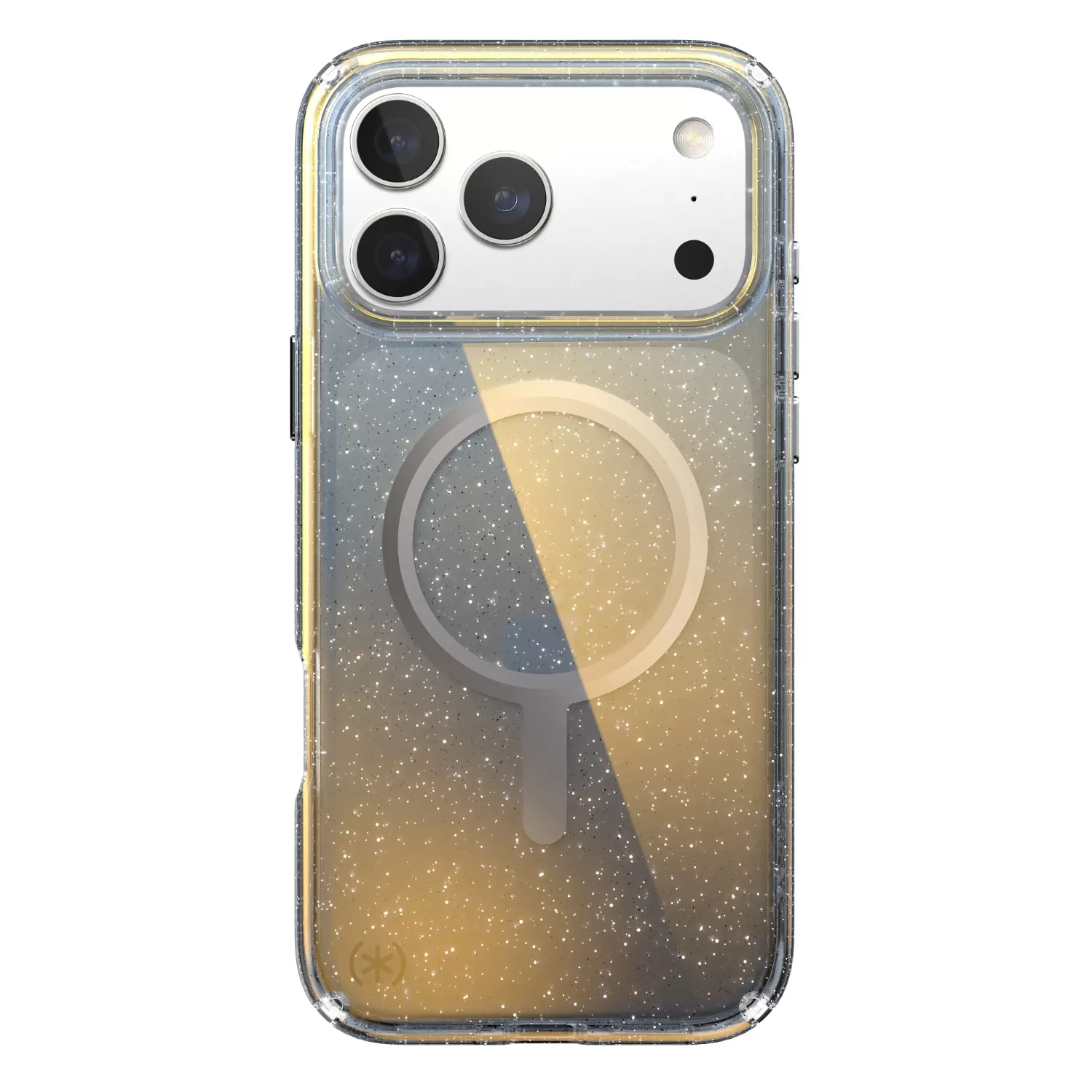 Apple iPhone 17 Pro Max Speck Presidio Lux MagSafe Case – Silver & Glitter - Image 5