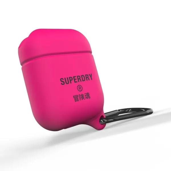 Superdry Apple Airpods Gen 1 | Gen 2 Case Pink