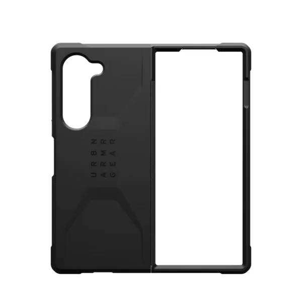 Samsung Galaxy Fold6 Case - UAG Civilian Cover - Black - Image 4