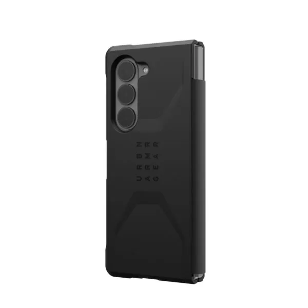 Samsung Galaxy Fold6 Case - UAG Civilian Cover - Black - Image 7