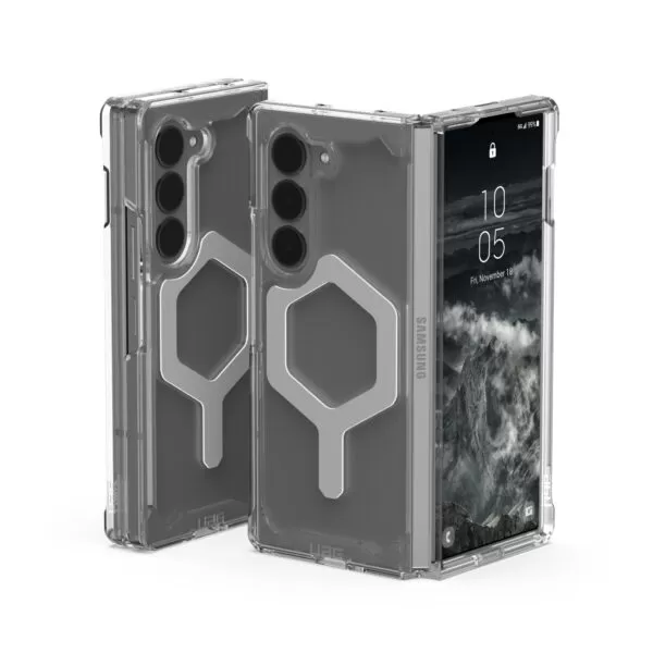 Samsung Galaxy Fold6 Case - UAG Plyo Cover - Ice - Image 6