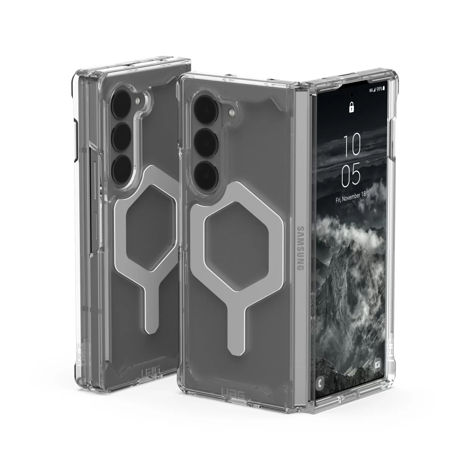 Samsung Galaxy Fold6 UAG Plyo Case – Ice - Image 6