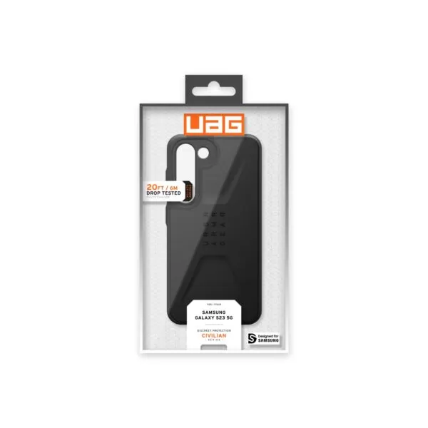 Samsung Galaxy S23 Case - UAG Pathfinder Cover - Black - Image 4