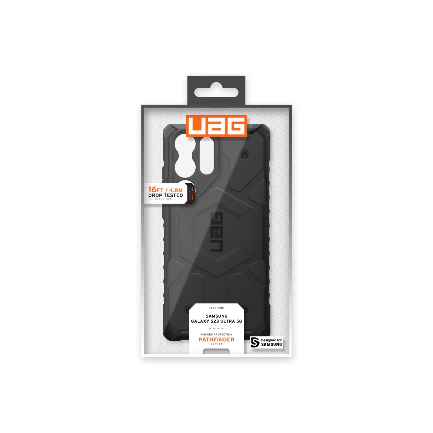 Samsung Galaxy S23 Ultra UAG Pathfinder Case – Black - Image 5