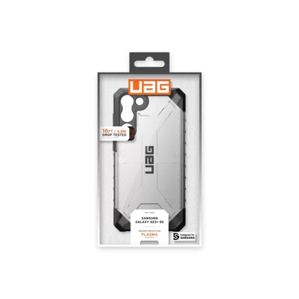 Samsung Galaxy S23+ Case - UAG Plasma Cover - Ice - Image 5