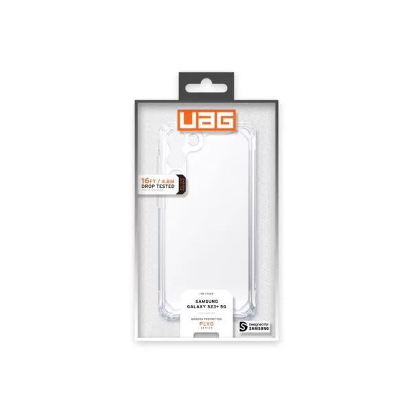 Samsung Galaxy S23+ Case - UAG Plyo Cover - Ice - Image 5