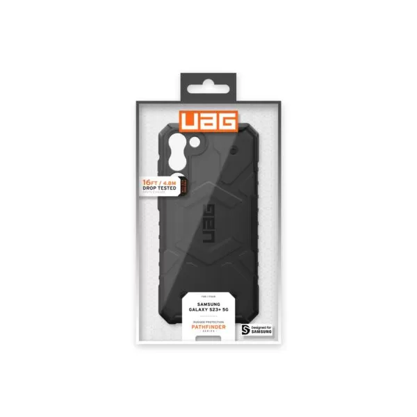 Samsung Galaxy S23+ Case - UAG Pathfinder Cover - Black - Image 5