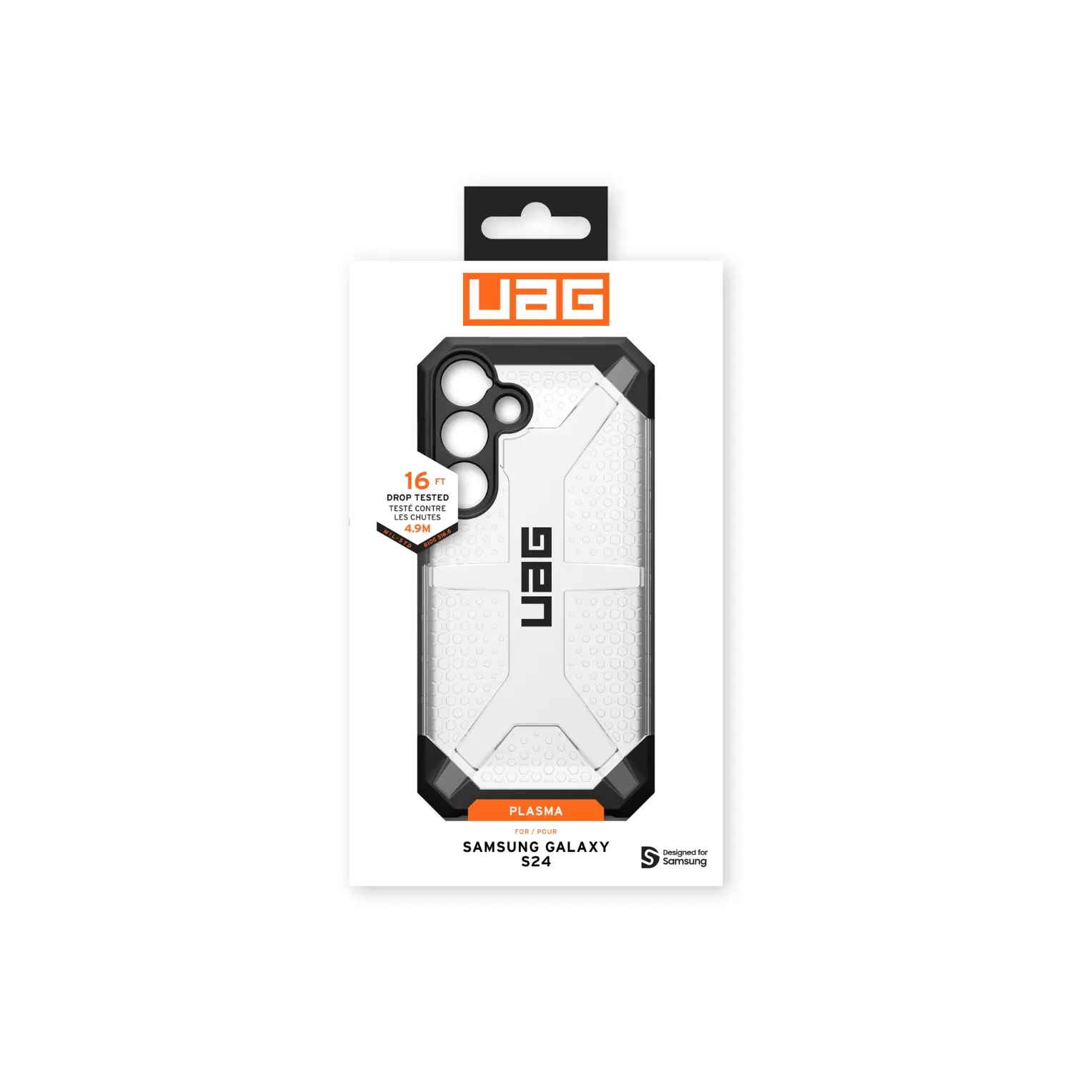 Samsung Galaxy S24 UAG Plasma Case – Ice - Image 4