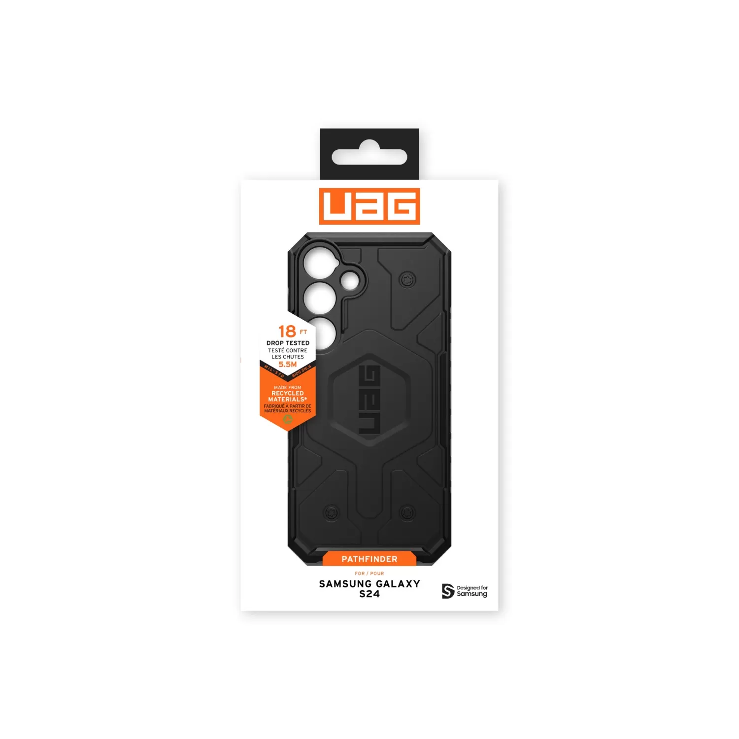 Samsung Galaxy S24 UAG Pathfinder Case – Black - Image 4