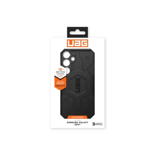 Samsung Galaxy S24+ Case - UAG Pathfinder Cover - Black - Image 4